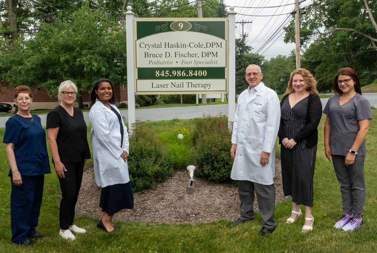 The Whole Foot Care team at their Warwick, NY practice